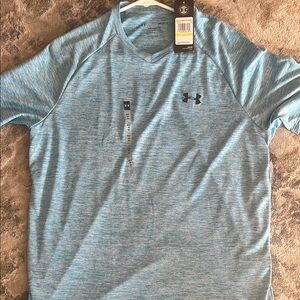 Under Armour Blue Short Sleeve Performance Tee